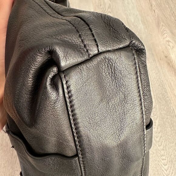 Kooba Joshua Leather Satchel Bag, Black - Picture 8 of 8